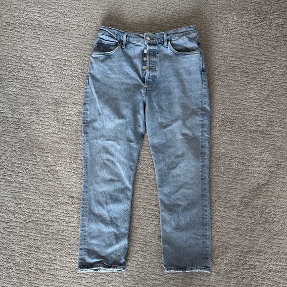 AGOLDE Riley crop - Picture 1 of 4